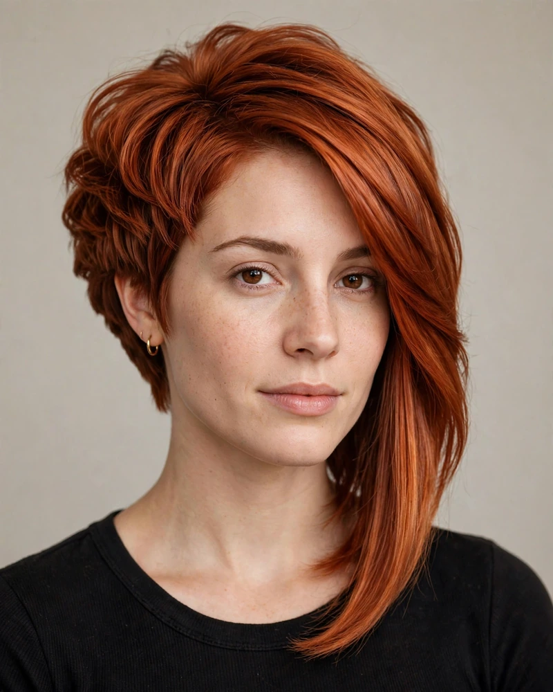 Asymmetrical Stacked Bob - 20 Stacked Bob Haircut Ideas for a Chic New Look Today