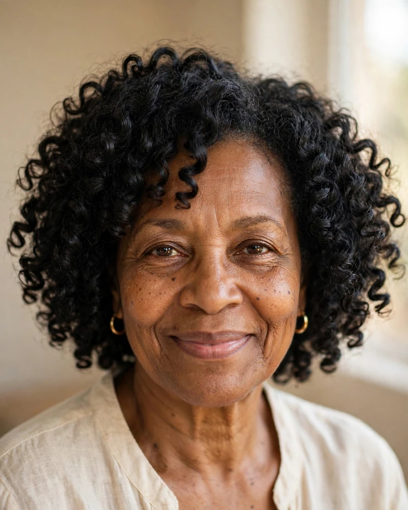 Bantu Knot-Out Wash and Go - 14 Wash and Go Hairstyles for Older Black Women to Try