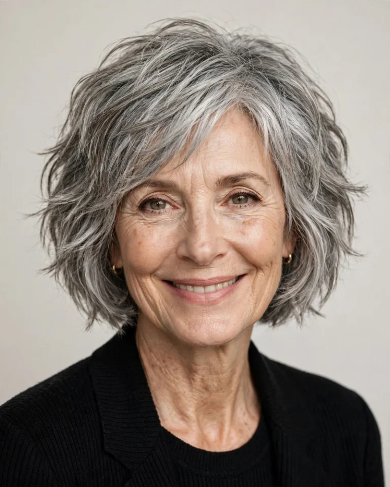 16 Choppy Bob Hairstyles for Women Over 60 to Try Today