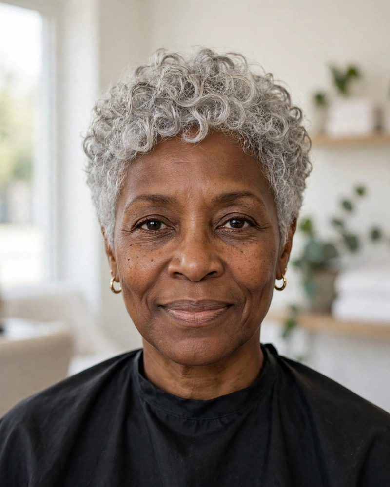 Curly Pixie Cut for Natural Curls - 22 Short Hairstyles for Women Over 50 to Try Today