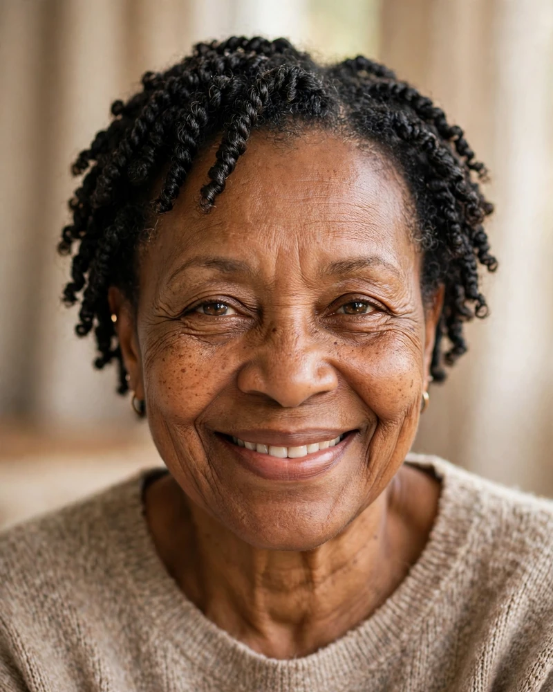 Mini Two-Strand Twists Wash and Go - 14 Wash and Go Hairstyles for Older Black Women to Try