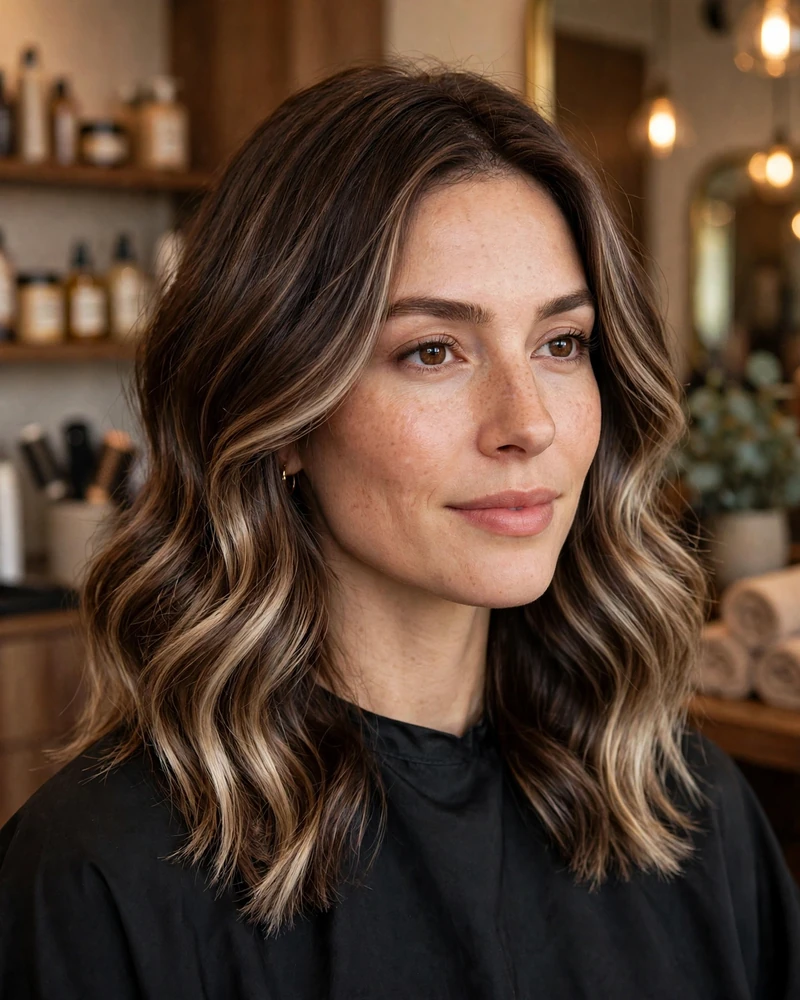 Tiramisu Brunette Balayage - 19 Tone on Tone Balayage Ideas for Brunettes to Try