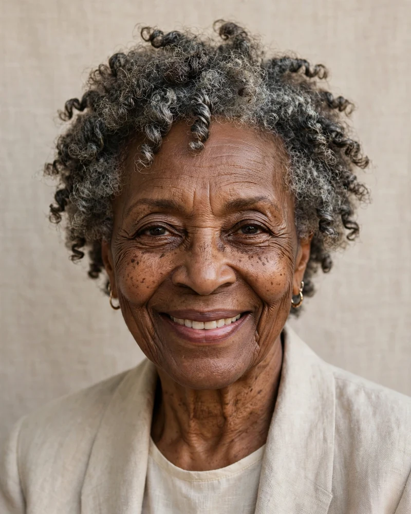 Defined Twist-Out for Short Hair - 17 Hairstyles for Black Women Over 70 to Try Today
